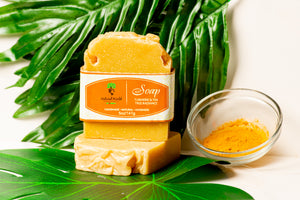 
                
                    Load image into Gallery viewer, Turmeric &amp;amp; Tea Tree Radiance Soap
                
            