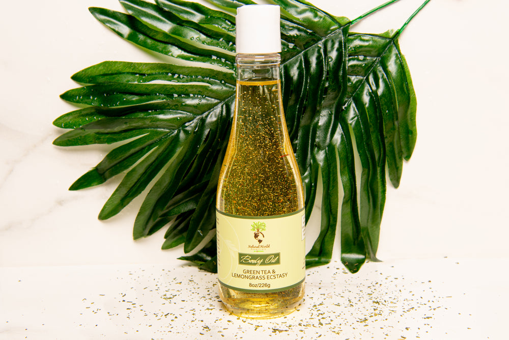 Green Tea & Lemongrass Ecstasy Body Oil