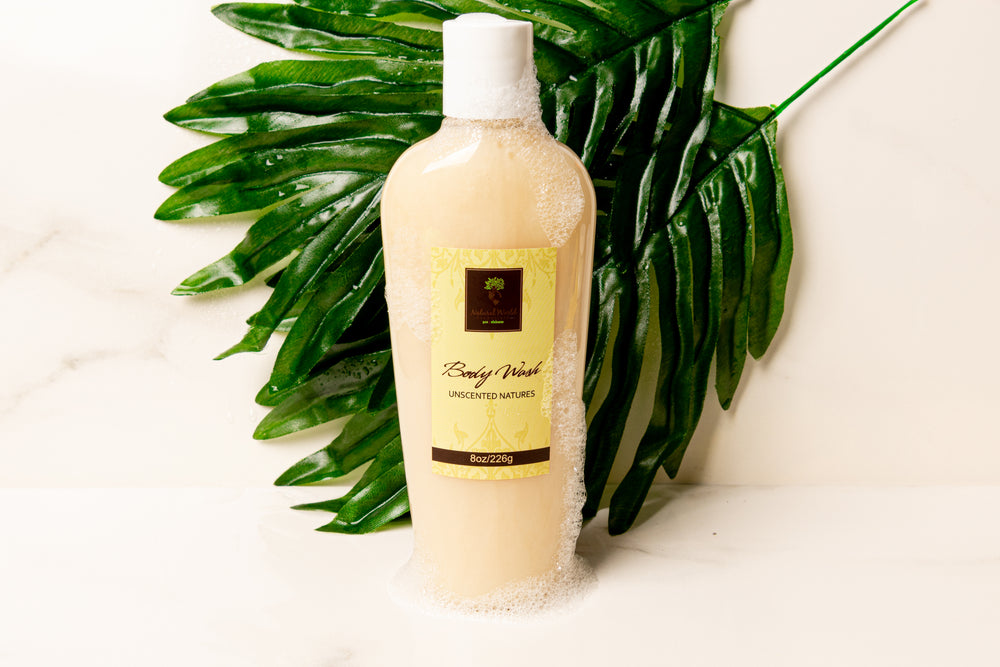 Unscented Natures Body Wash